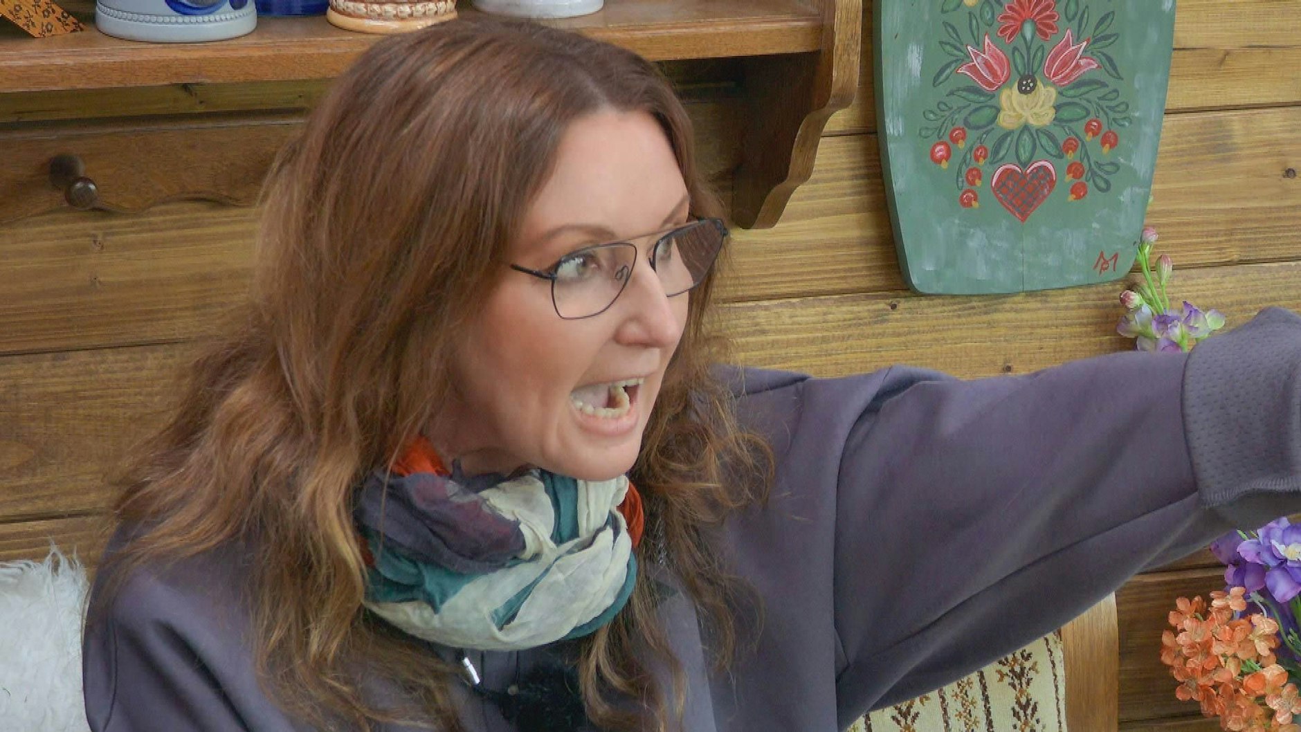 Hanka Rackwitz verliert im „Sommerhaus der Stars“ die Kontrolle und beschimpft ihre Mitkandidaten.