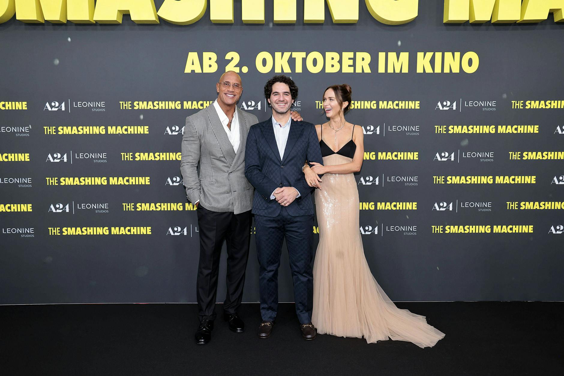 Dwayne Johnson, Benny Safdie und Emily Blunt begeistern bei der Premiere.